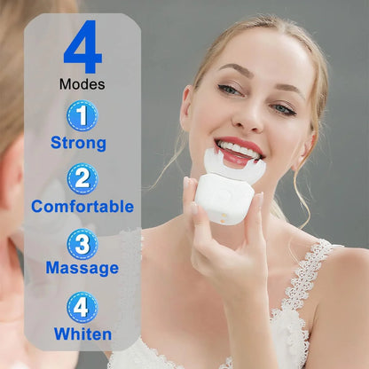 Lumivane Adult U-Shape Electric Toothbrush - feature highlight and design view