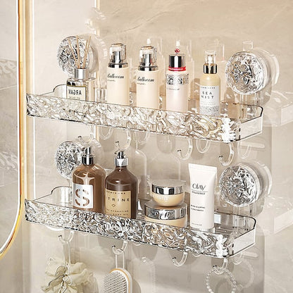 LuxeMesh™ Shower Storage Rack Bathroom