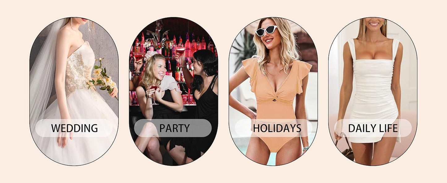 Lyfella™ Adhesive Lift Cups for Backless Outfits