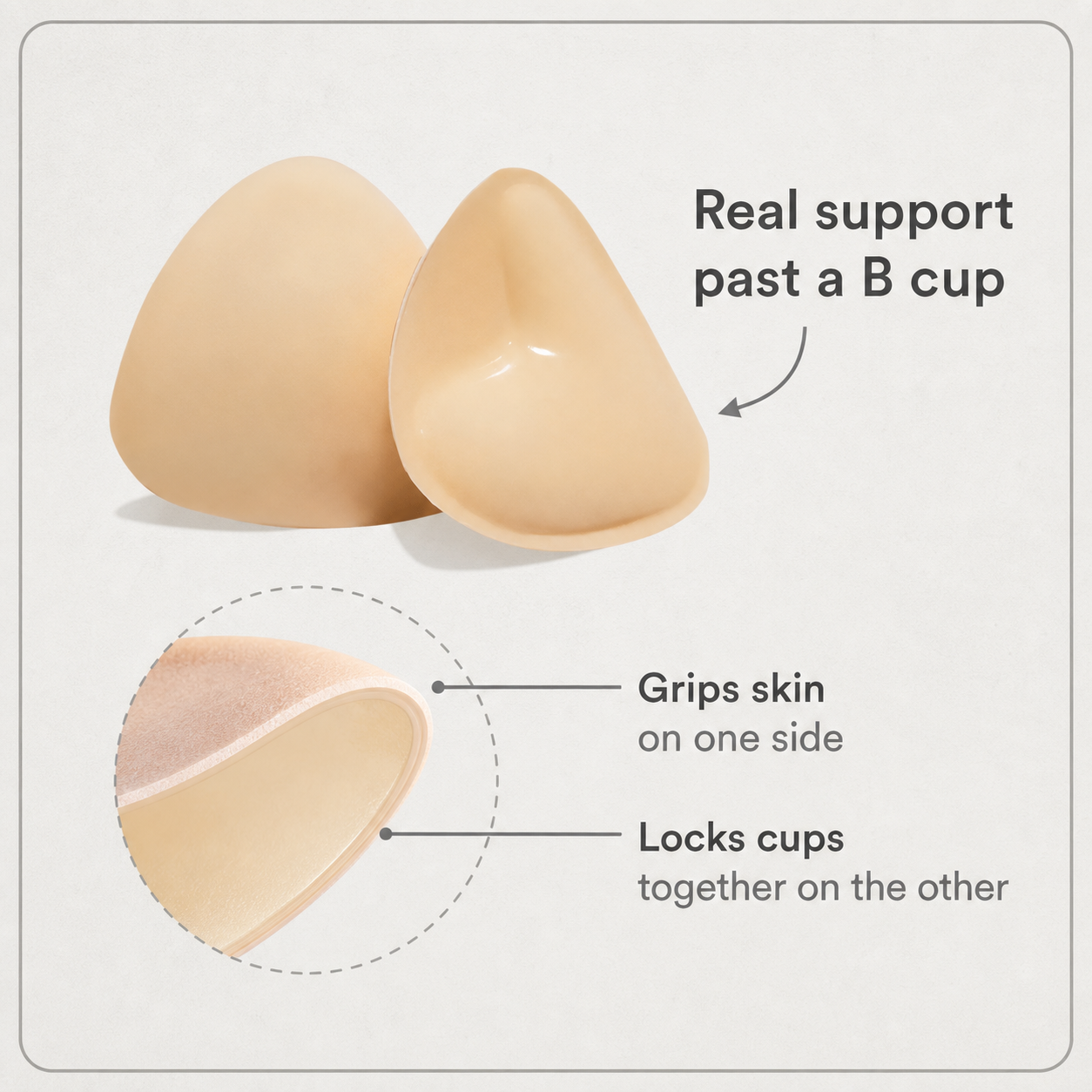 Lyfella™ Adhesive Lift Cups for Backless Outfits