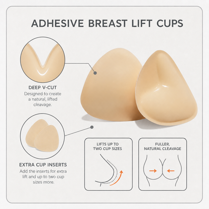 Lyfella™ Adhesive Lift Cups for Backless Outfits