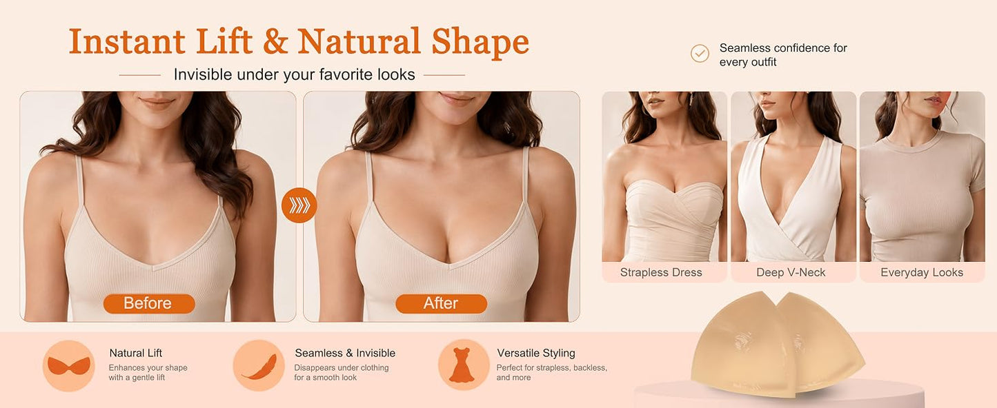 Lyfella™ Adhesive Lift Cups for Backless Outfits