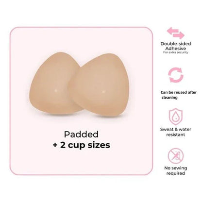 Lyfella™ Adhesive Lift Cups for Backless Outfits