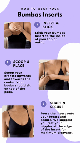 Lyfella™ Adhesive Lift Cups for Backless Outfits
