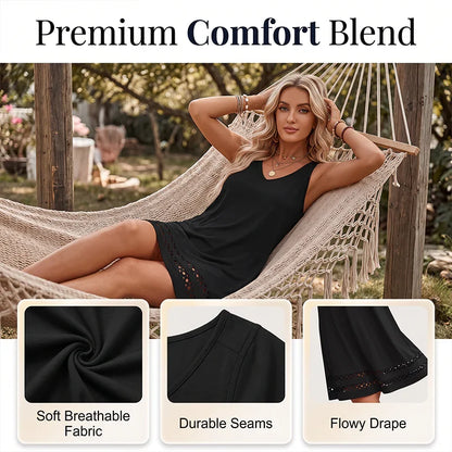 Malvina Antinori™ Effortless VNeck Dress for Everyday Summer