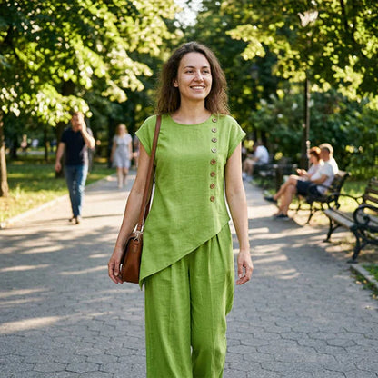 Malvina Sacchetti™ Effortless Two-Piece Sets for Easy Style