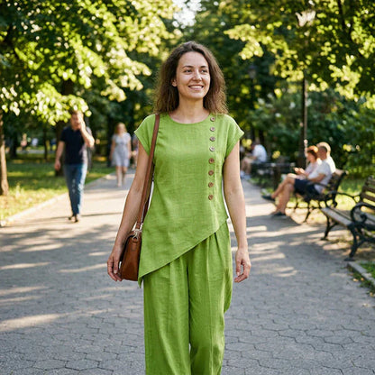 Malvina Sacchetti™ Effortless Two-Piece Sets for Easy Style