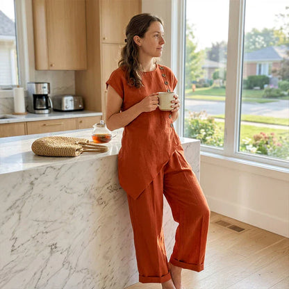 Malvina Sacchetti™ Effortless Two-Piece Sets for Easy Style