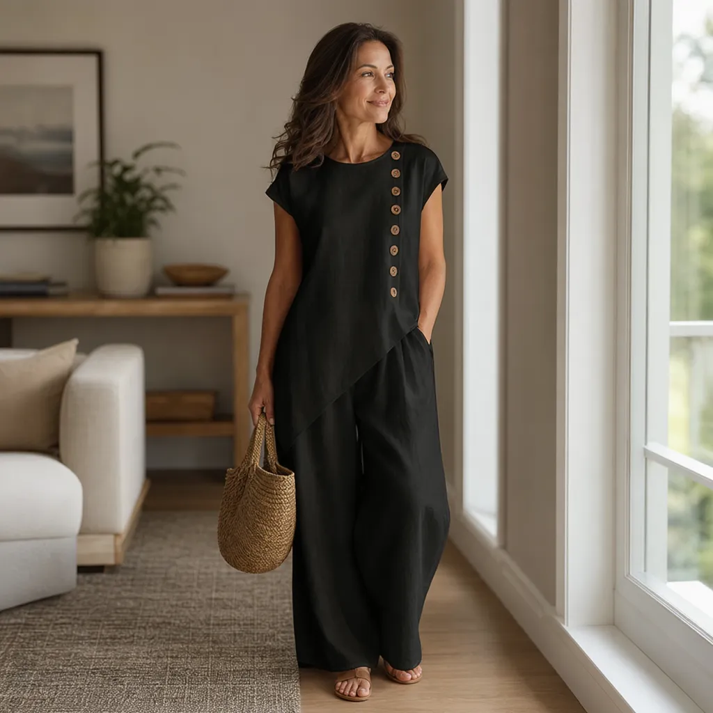 Malvina Sacchetti™ Effortless Two-Piece Sets for Easy Style