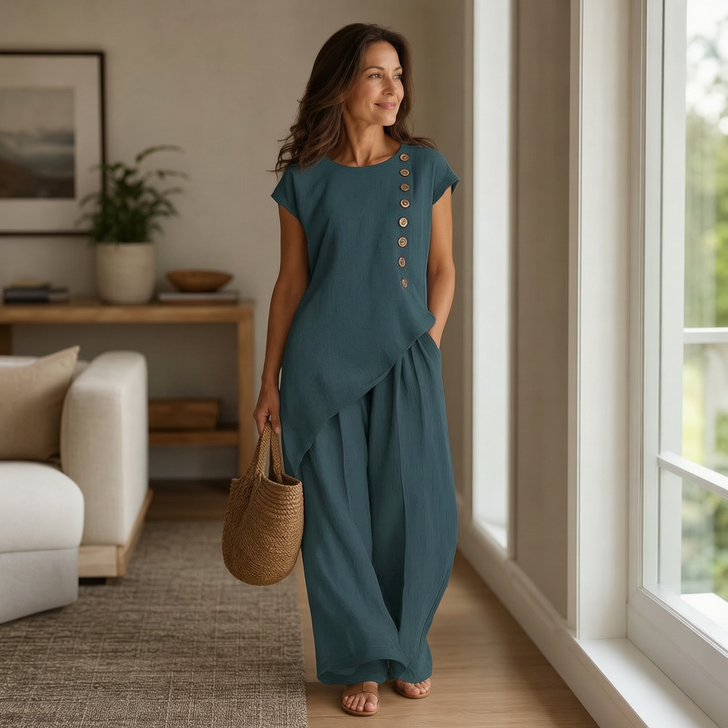 Malvina Sacchetti™ Effortless Two-Piece Sets for Easy Style