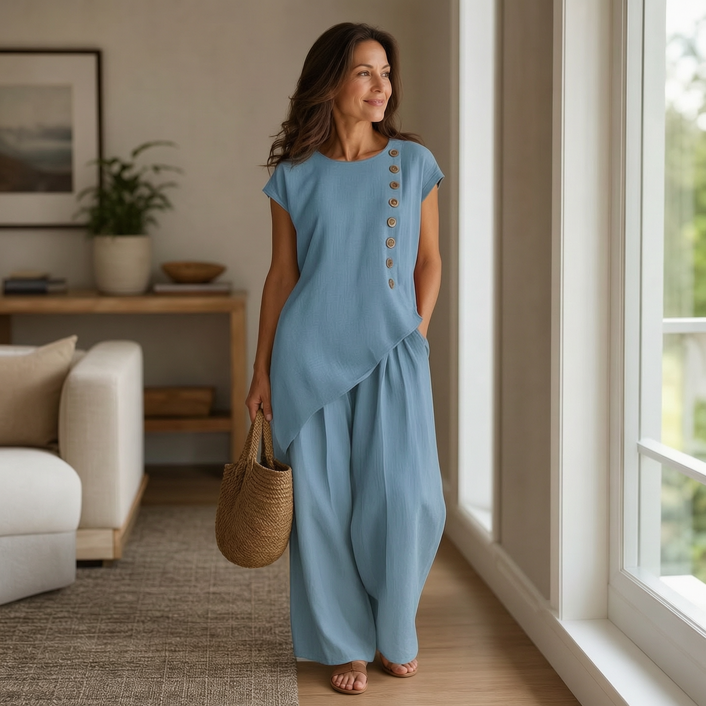 Malvina Sacchetti™ Effortless Two-Piece Sets for Easy Style