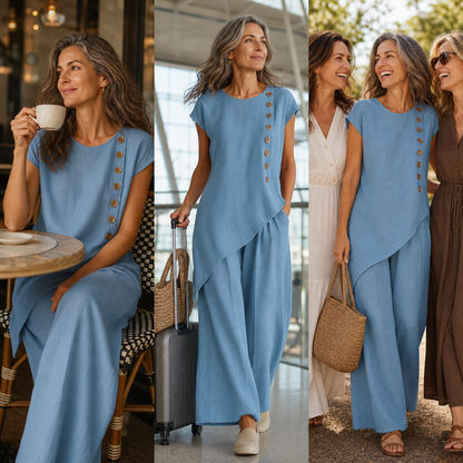 Malvina Sacchetti™ Effortless Two-Piece Sets for Easy Style