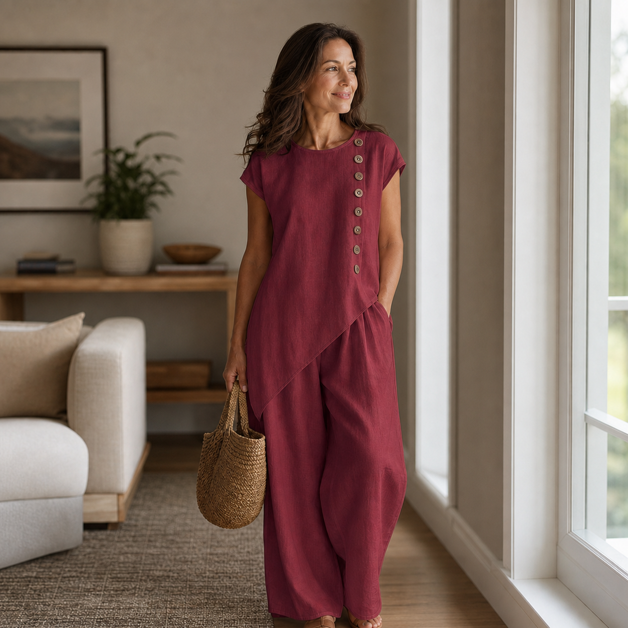 Malvina Sacchetti™ Effortless Two-Piece Sets for Easy Style