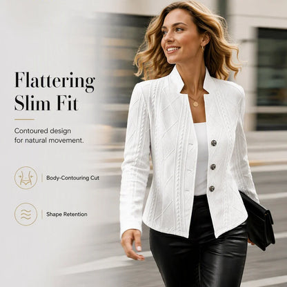 Manuela Benigni™ Tailored Blazer Jacket for Office to Evening