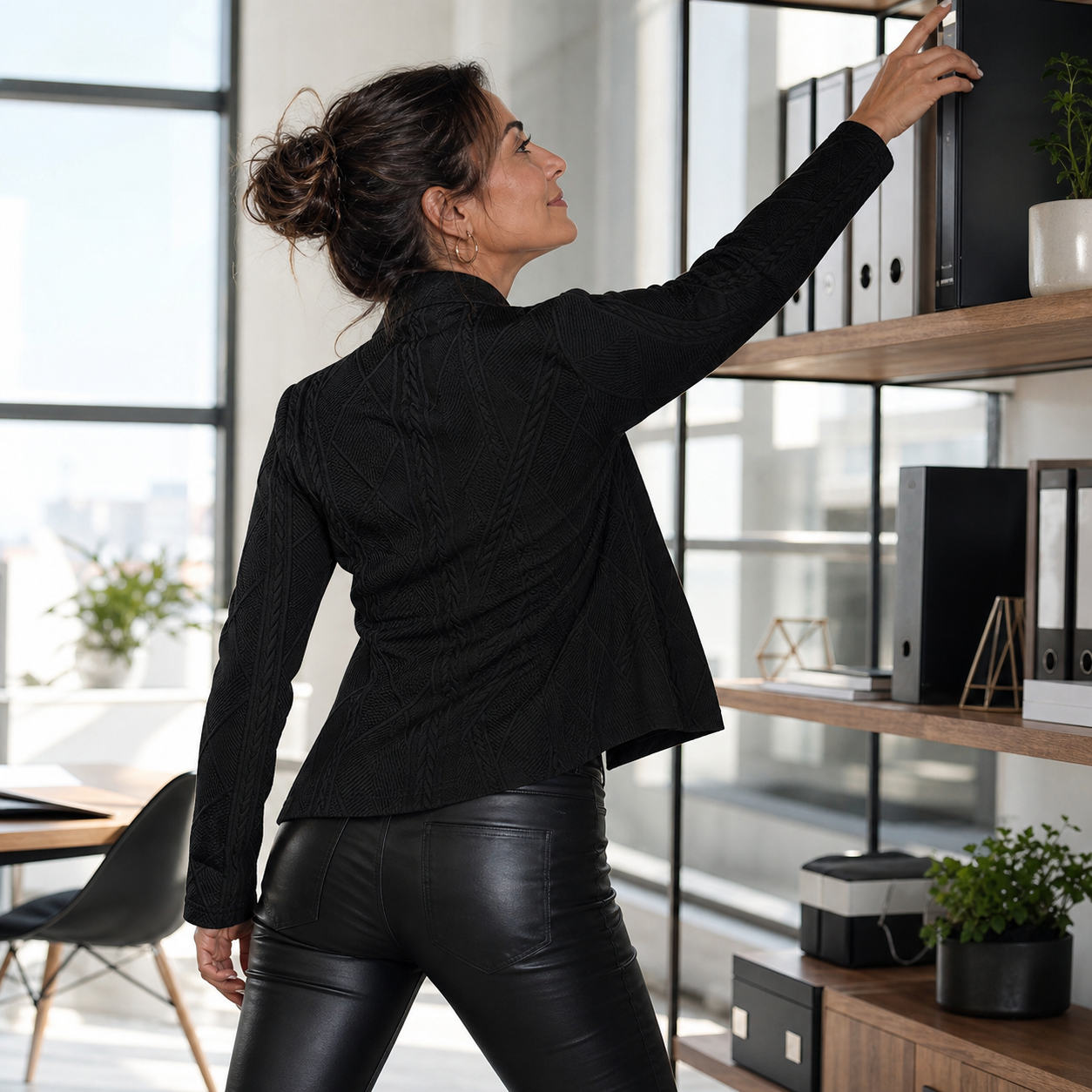 Manuela Benigni™ Tailored Blazer Jacket for Office to Evening