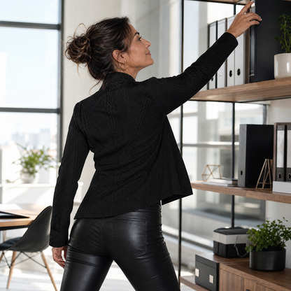 Manuela Benigni™ Tailored Blazer Jacket for Office to Evening