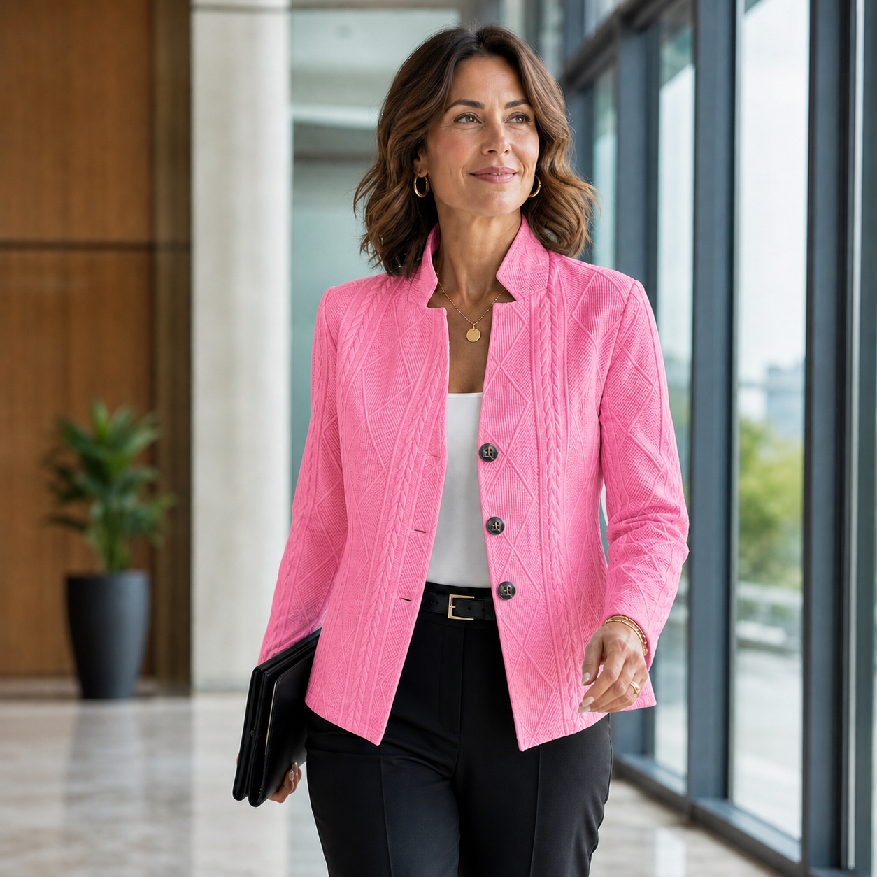 Manuela Benigni™ Tailored Blazer Jacket for Office to Evening