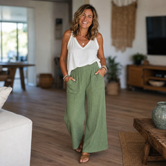 Manuela Sergiacomi™ Versatile Everyday Pants for Effortless Comfort