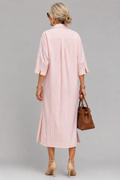 Marcella Acquaviva™ Effortless Midi Dress for All-Day Comfort