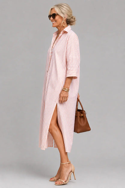 Marcella Acquaviva™ Effortless Midi Dress for All-Day Comfort