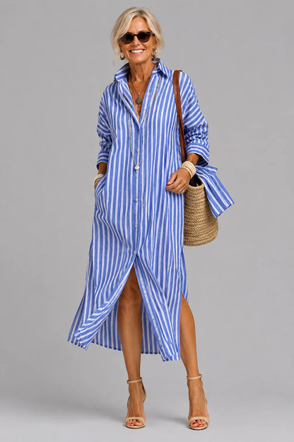Marcella Acquaviva™ Effortless Midi Dress for All-Day Comfort