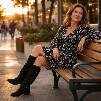 Marcella Boselli™ Cushioned Western Boots for All-Day Wear