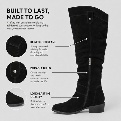 Marcella Boselli™ Cushioned Western Boots for All-Day Wear