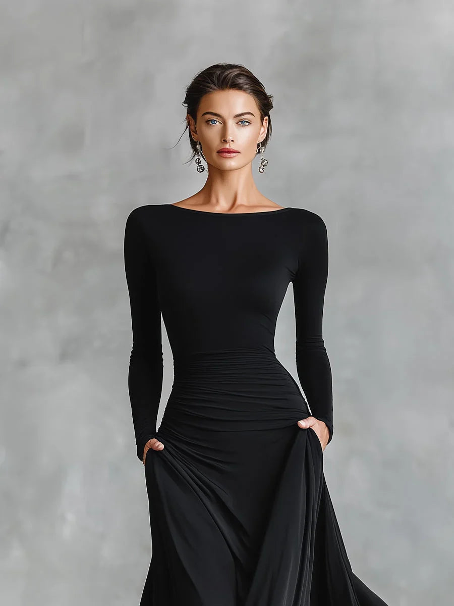 Marcella Cagnolati™ Elegant Flowy Dress for Formal Events