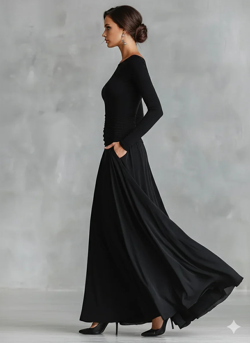 Marcella Cagnolati™ Elegant Flowy Dress for Formal Events