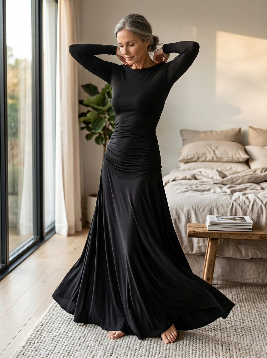 Marcella Cagnolati™ Elegant Flowy Dress for Formal Events