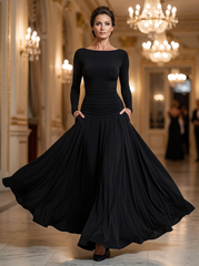 Marcella Cagnolati™ Elegant Flowy Dress for Formal Events