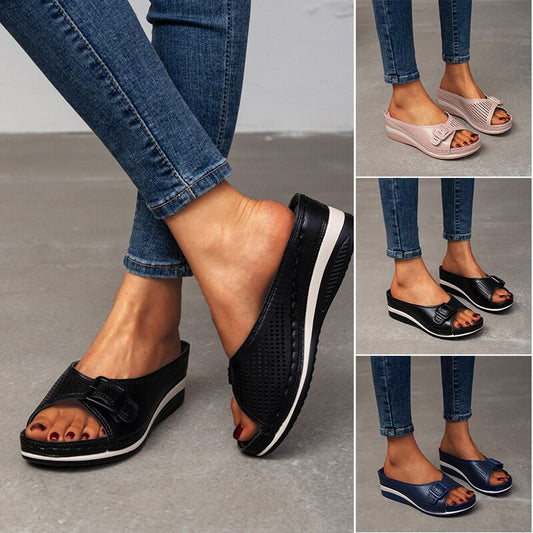 MariaComfort™ Fashionable wedge sandals