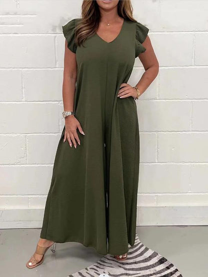 Marianne Bonnay™ Summer wide casual jumpsuit
