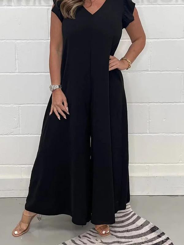 Marianne Bonnay™ Summer wide casual jumpsuit
