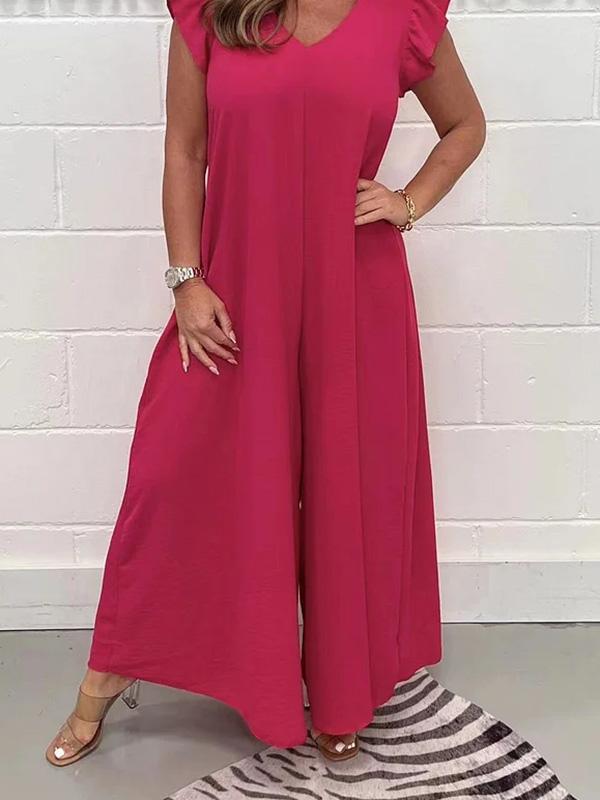 Marianne Bonnay™ Summer wide casual jumpsuit