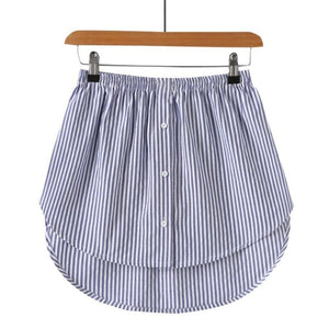 Blue/white stripes