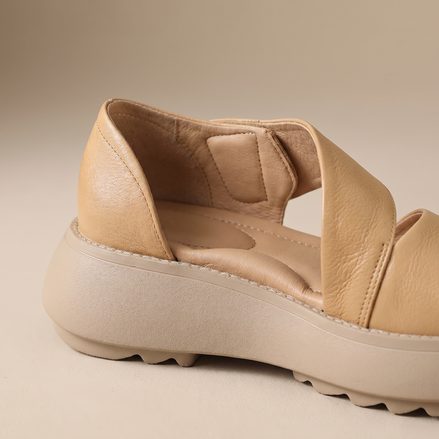 Martina Bianchi™ Cushioned Velcro Sandals for All-Day Ease