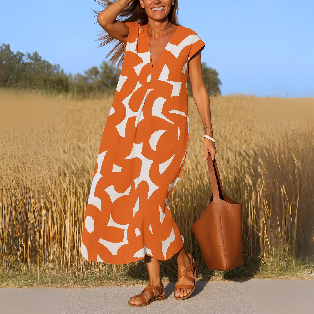 Maura Milano™ Effortless Summer Dress for All-Day Comfort