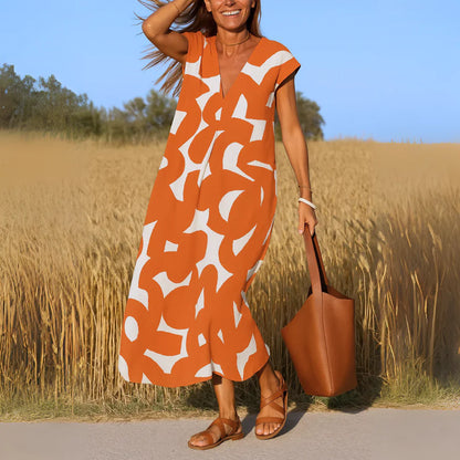 Maura Milano™ Effortless Summer Dress for All-Day Comfort