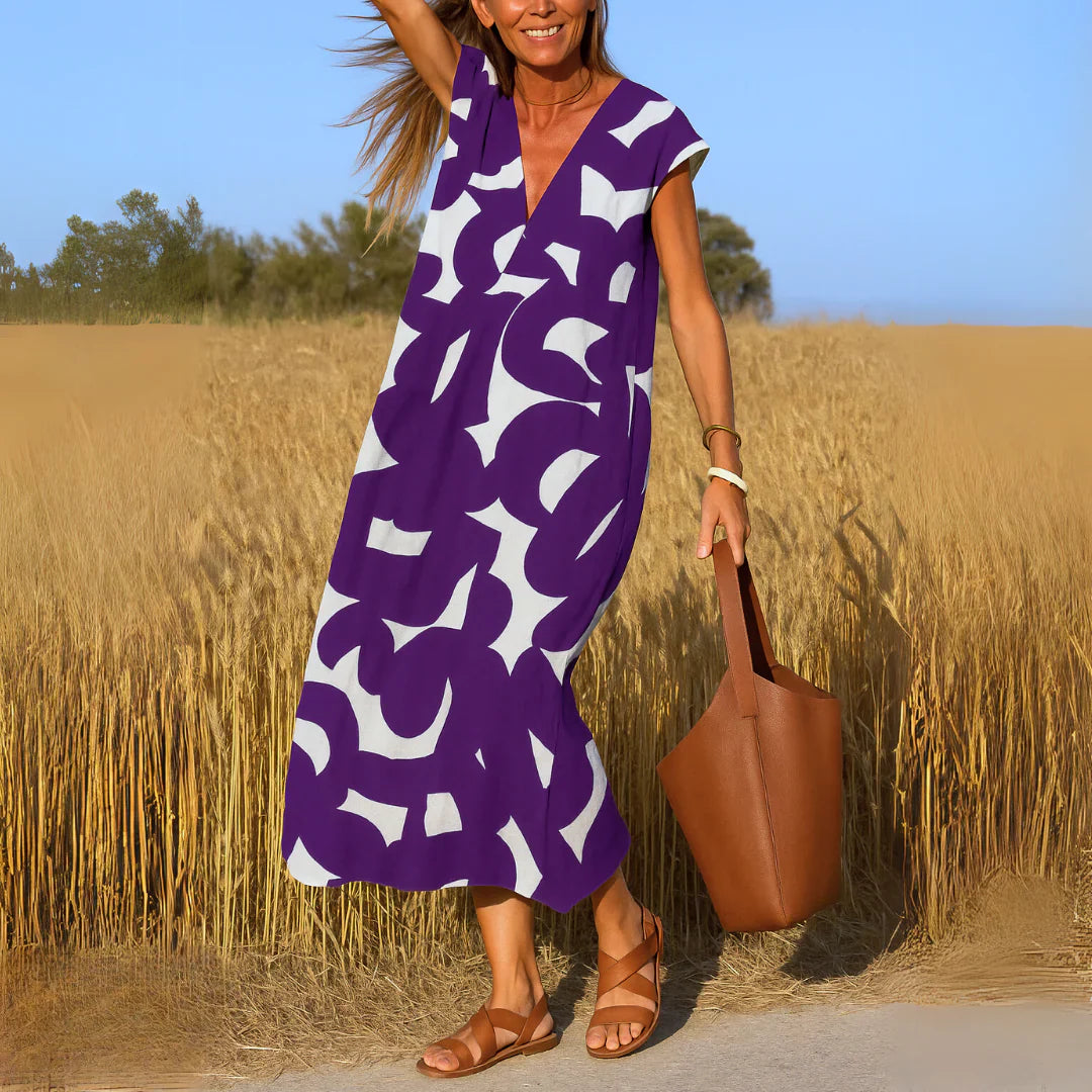 Maura Milano™ Effortless Summer Dress for All-Day Comfort