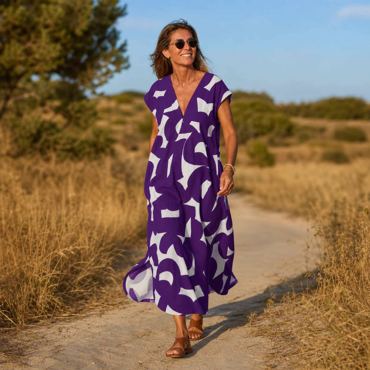Maura Milano™ Effortless Summer Dress for All-Day Comfort