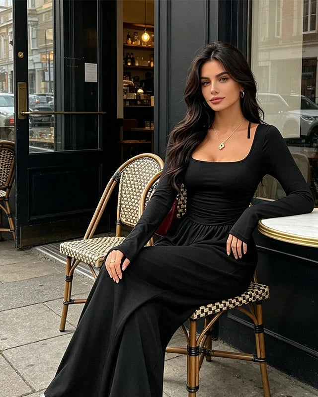 Melina Turati™ Wide Leg Jumpsuit for Effortless Style