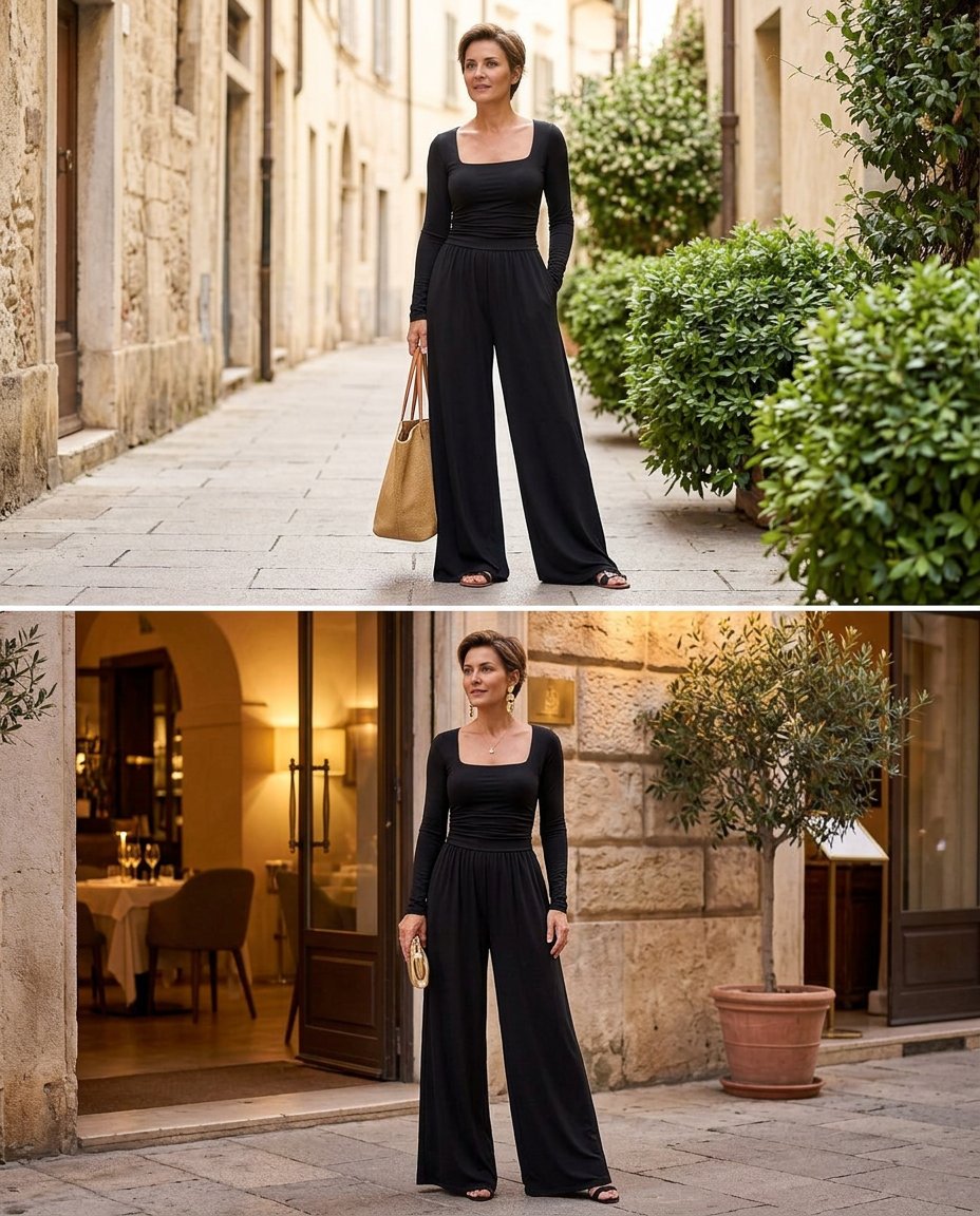 Melina Turati™ Wide Leg Jumpsuit for Effortless Style