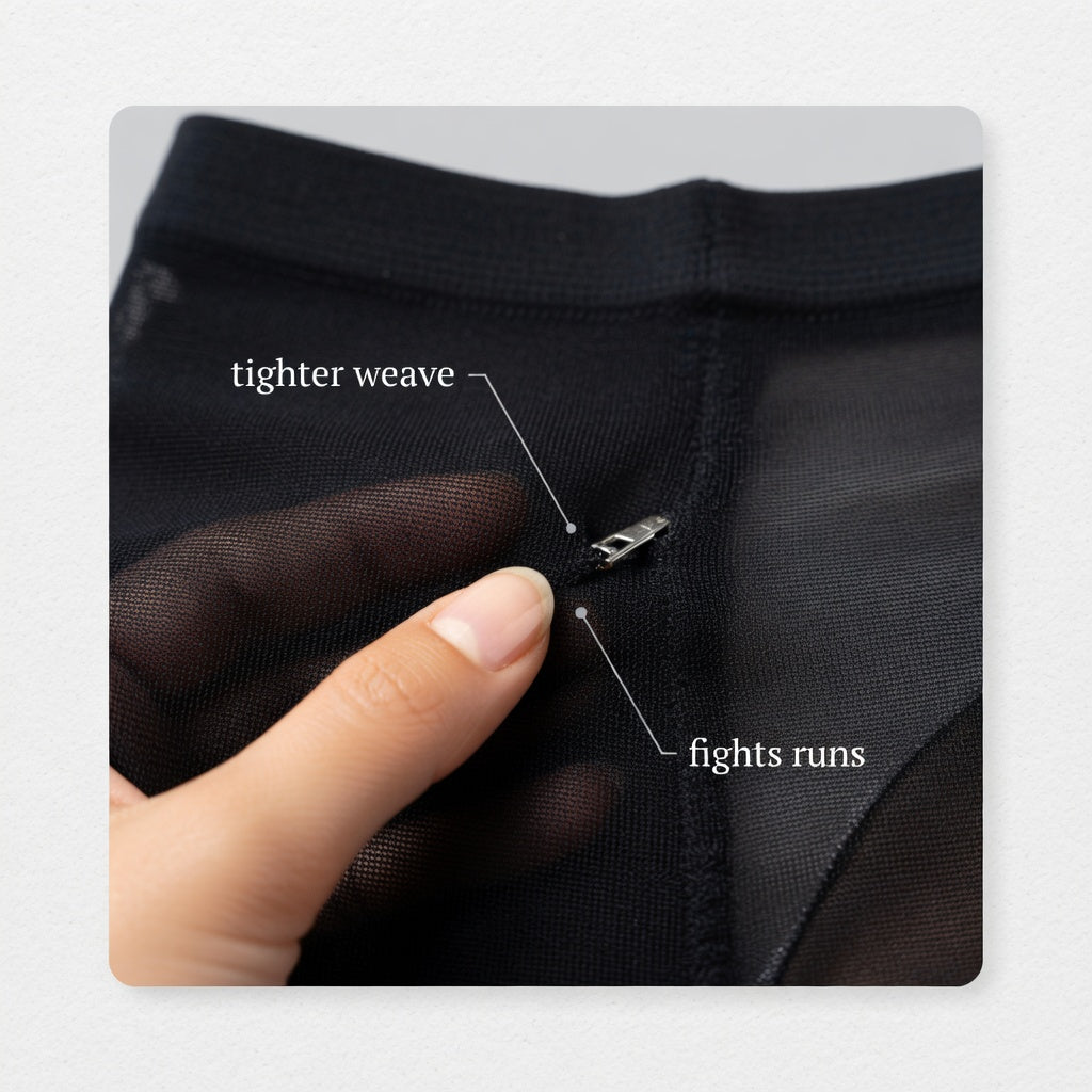 Midnella™ Run-Resistant Tights for Flawless Legs