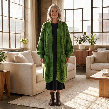 Mila Zoppi™ Effortless Longline Cardigan for Every Season