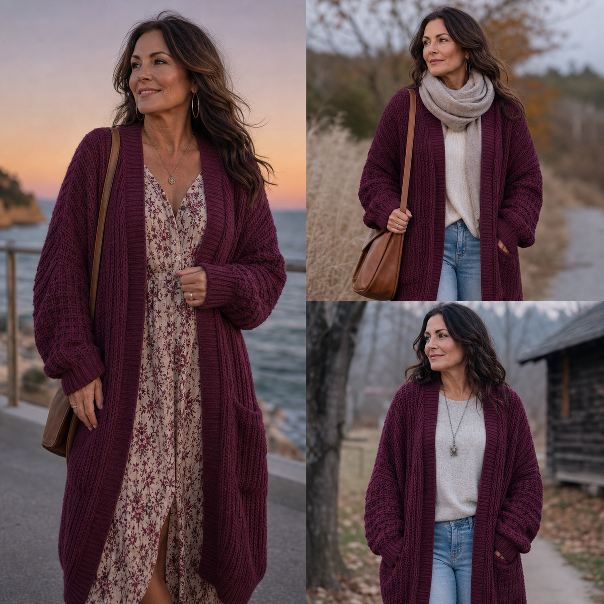 Mila Zoppi™ Effortless Longline Cardigan for Every Season