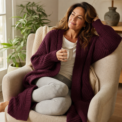 Mila Zoppi™ Effortless Longline Cardigan for Every Season
