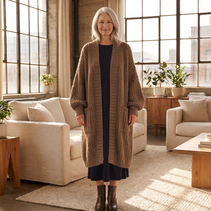 Mila Zoppi™ Effortless Longline Cardigan for Every Season