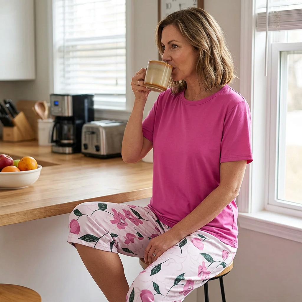 Milena Conserva™ Comfortable Stretch Loungewear Set for Cozy Weekends