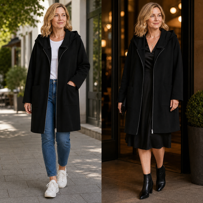 Mimma Graziani™ Hooded Jacket for Everyday Style